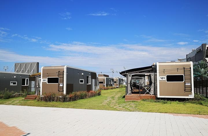 웨이브파크 카라반 캠핑장 · GoCamping 제공
