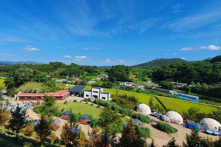 더힐링식물원 야영장 캠핑장 · GoCamping 제공