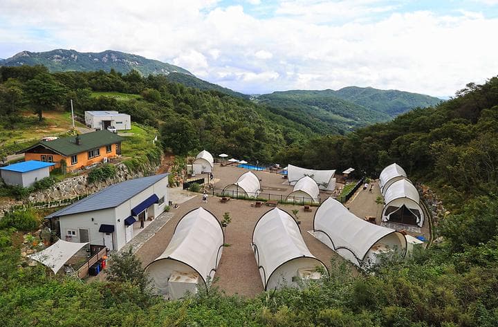 합천 머물당 글램핑 캠핑장 · GoCamping 제공