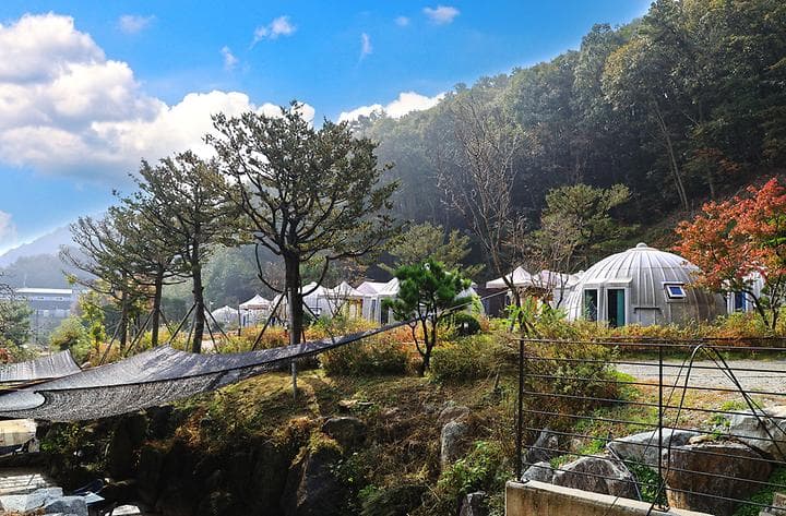 햇골글램핑 캠핑장 · GoCamping 제공