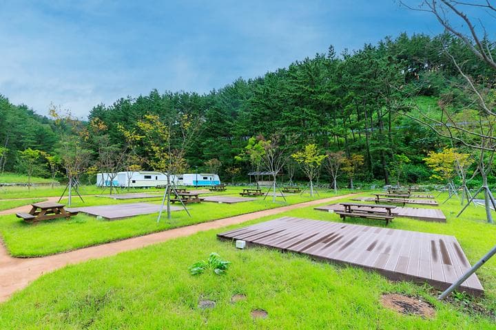 웰빙문화테마마을 캠핑장 · GoCamping 제공