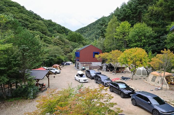 산마을 풍경 캠핑장 · GoCamping 제공