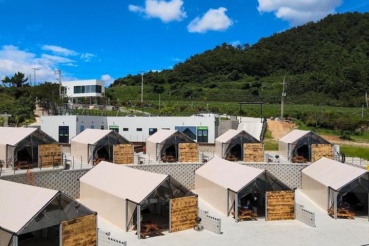 땅끝고구마글램핑 캠핑장 · GoCamping 제공