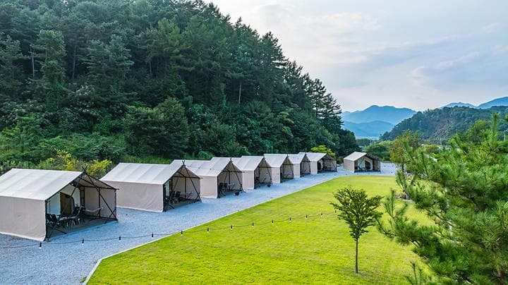 호랑이캠핑 한탄강점 캠핑장 · GoCamping 제공