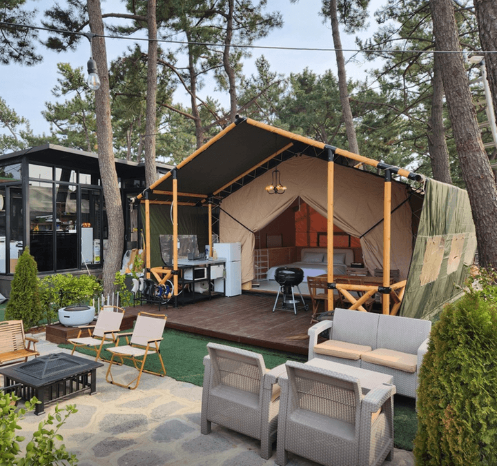 구시포 풀빌라&글램핑 캠핑장 · GoCamping 제공