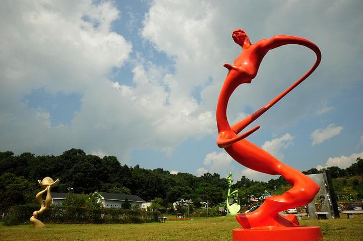 조각가 박시동 미술관 캠핑장 · GoCamping 제공