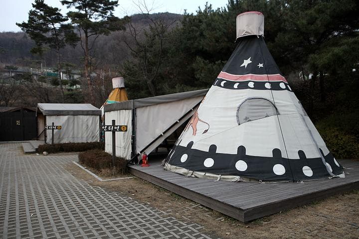 용인자연휴양림 캠핑장 · GoCamping 제공