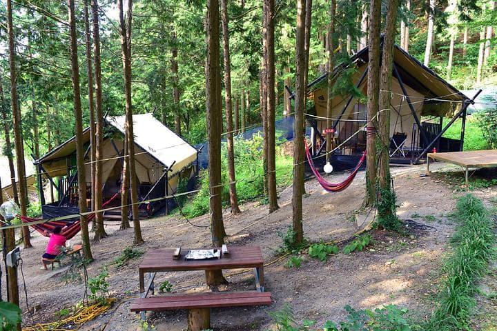 월성 산아래 글램핑 캠핑장 · GoCamping 제공