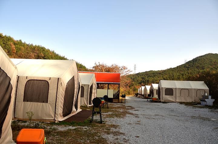 주문진글램핑 오토캠핑장 캠핑장 · GoCamping 제공