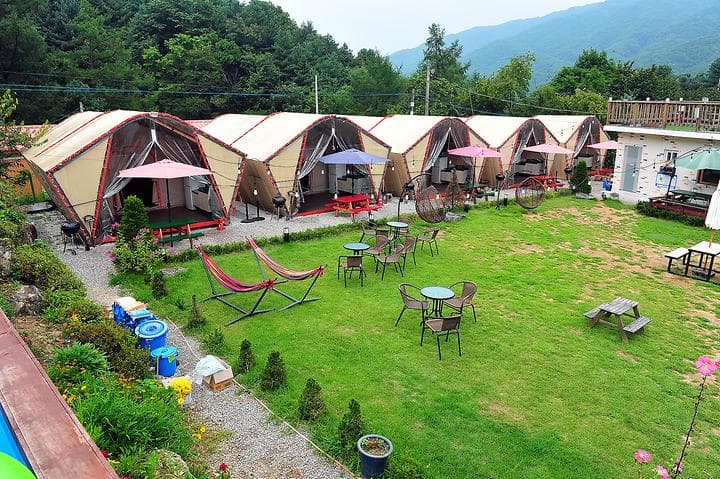 파인벨리펜션앤글램핑 캠핑장 · GoCamping 제공