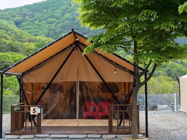팔공산글램핑 캠핑장 · GoCamping 제공