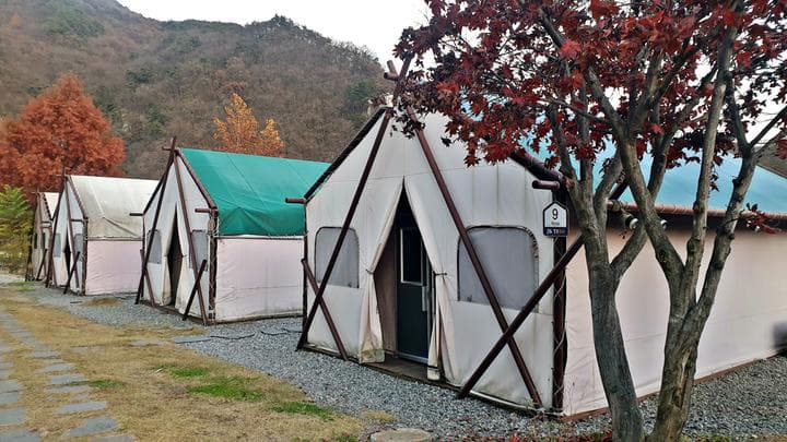 팔봉글램핑 캠핑장 · GoCamping 제공
