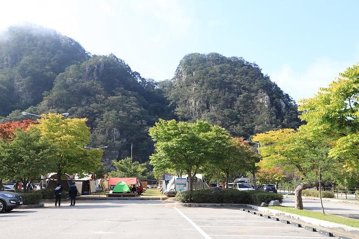 팔봉산관광지 야영장 캠핑장 · GoCamping 제공