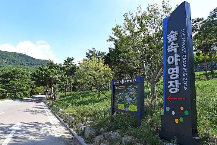 한방자연휴양림 캠핑장 · GoCamping 제공