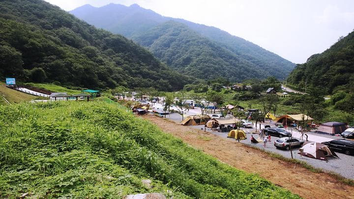 횡성군 병지방 오토캠핑장 캠핑장 · GoCamping 제공