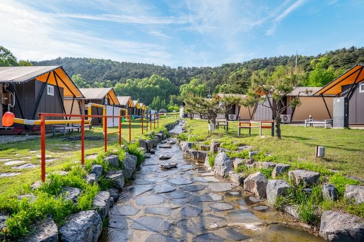 굿뜨래웰빙마을 글램핑 캠핑장 · GoCamping 제공