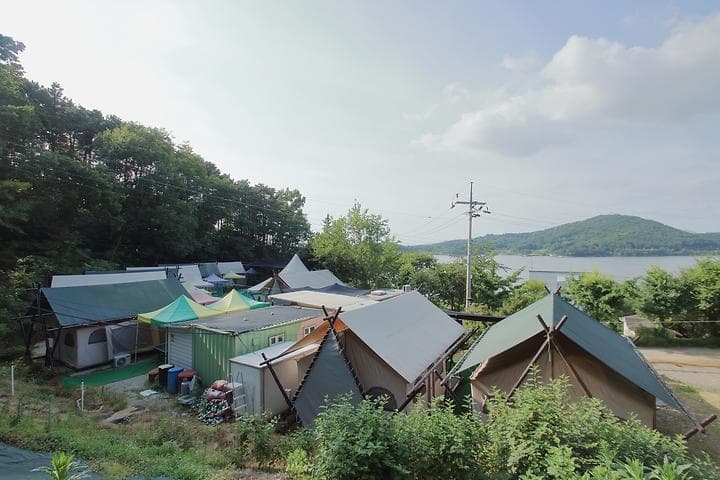 논산 탑정호글램핑 캠핑장 · GoCamping 제공