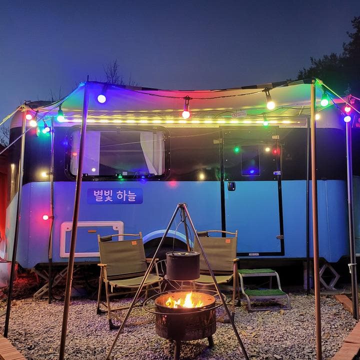별빛하늘 카라반 캠핑장 캠핑장 · GoCamping 제공