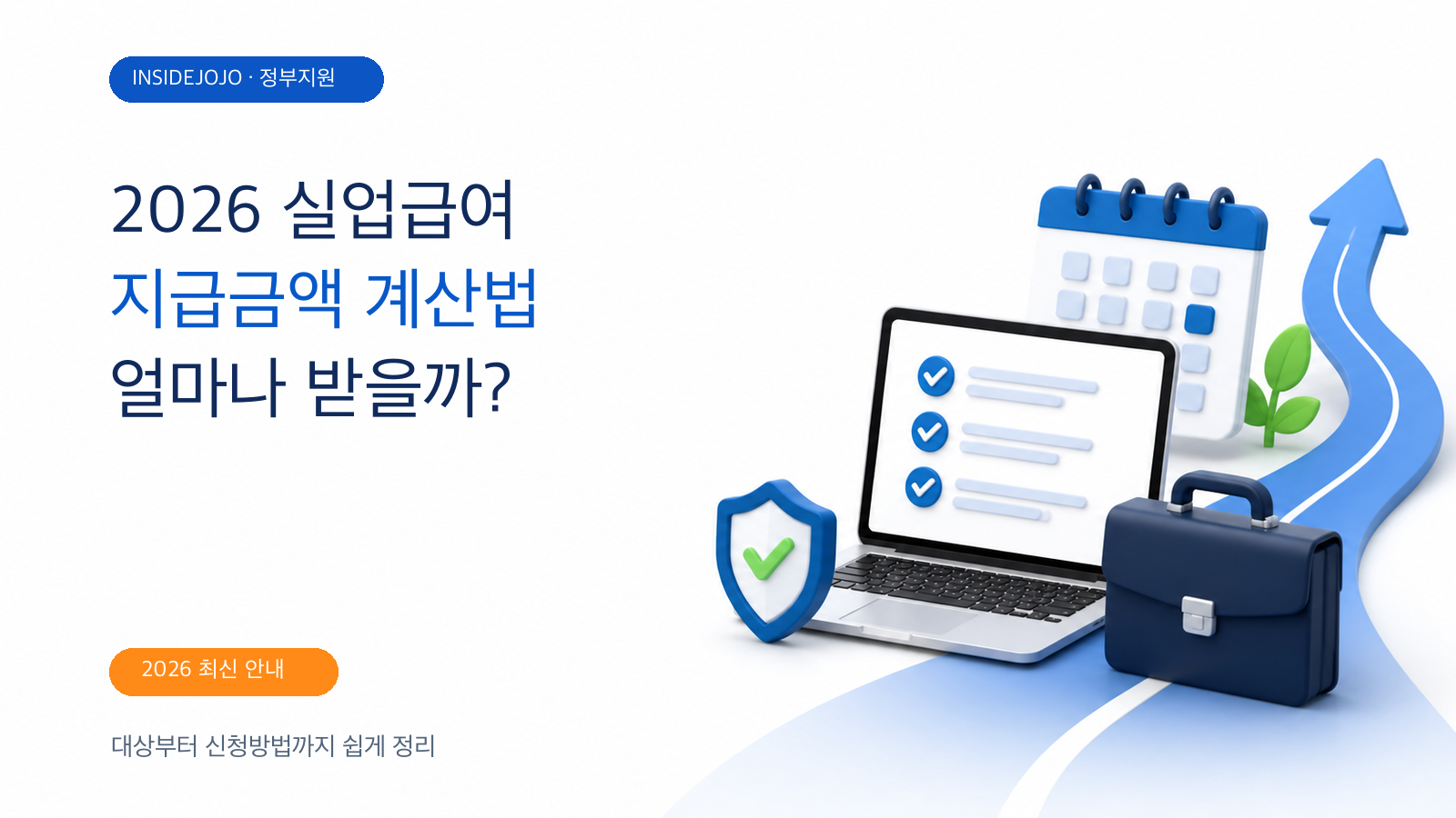 2026 실업급여 지급금액 계산법｜얼마나 받을 수 있을까? 계산 기준 총정리