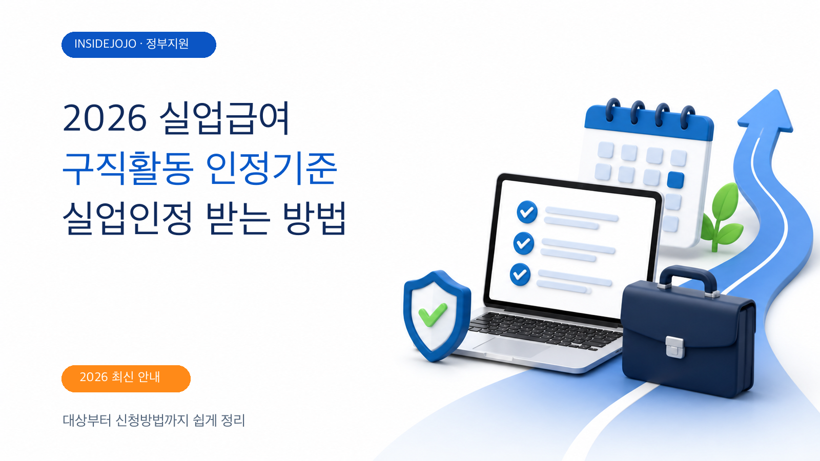 2026 실업급여 구직활동 인정기준 총정리｜실업인정 받는 방법과 인정 사례